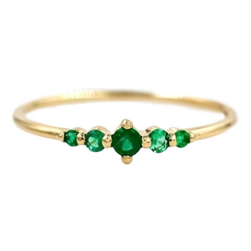 Nuevo producto S925 plata de ley más vendida transfronteriza INS zafiro Oceana anillo elegante y atmosférico grado superior sin stock