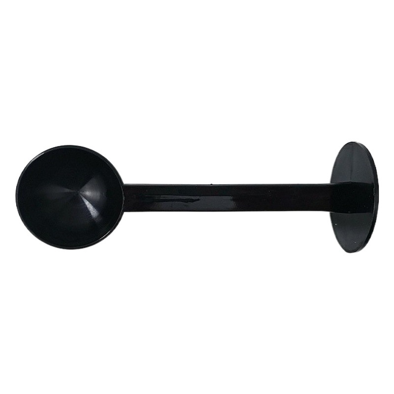 Cuchara de café en grano dos en uno cuchara de café cuchara de medición de café 10g de cuchara de frijol estándar en polvo presionando cuchara de frijol de doble propósito