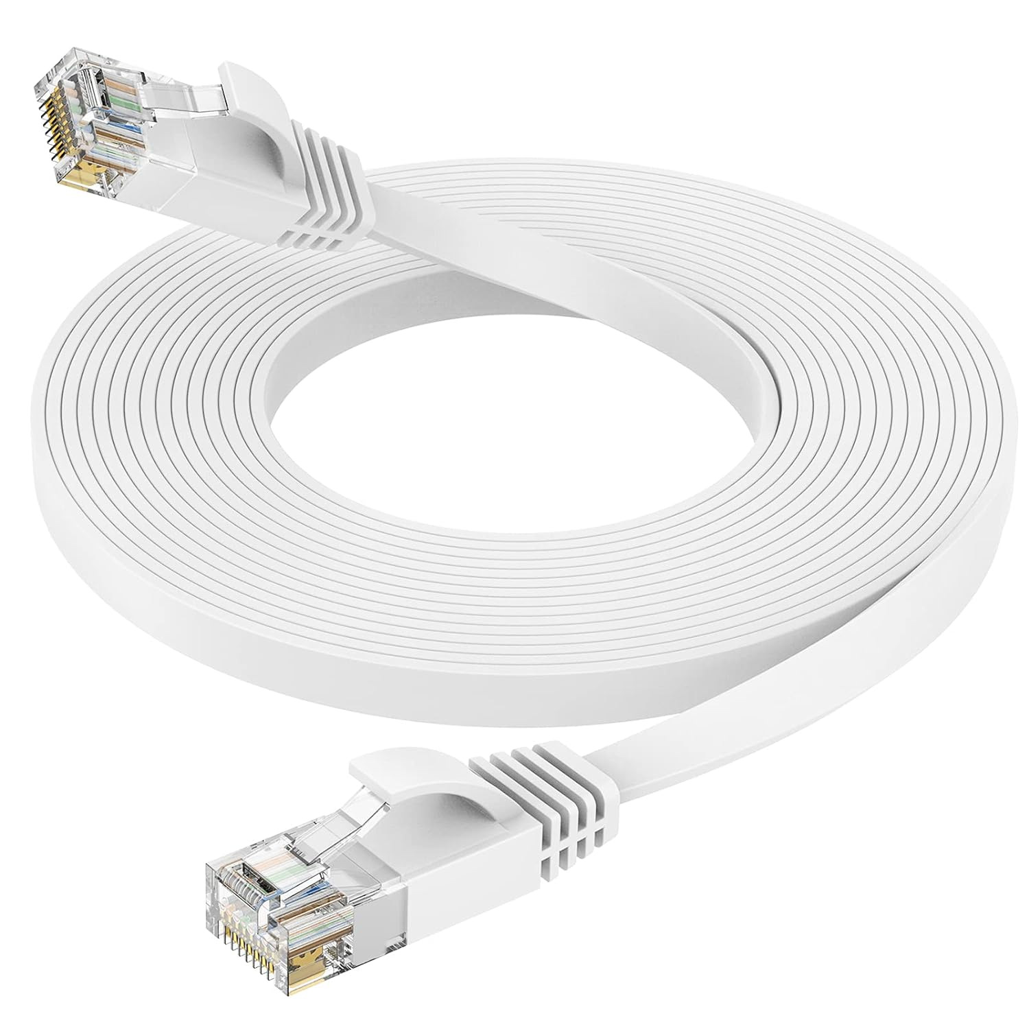 CAT6类网线无氧铜双绞线宽带路由器成品跳线千兆六类扁平网络线