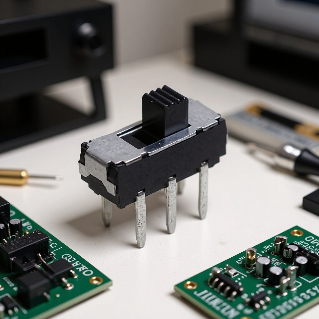 直销立式微型迷你开关 小微型电源开关滑动 自复位微型拨动开关