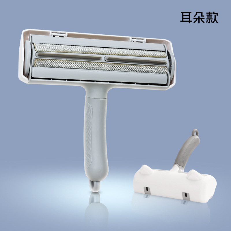 Popular cepillo de rodillo de eliminación de pelo para mascotas alfombra sofá limpiador de eliminación de pelo de perro Dispositivo de pegado de pelo de gato artefacto de succión