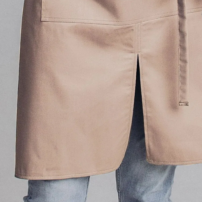 Transfronterizo Amazon delantal de lona logotipo personalizado agujero redondo ropa de moda horticultura floral delantal impermeable