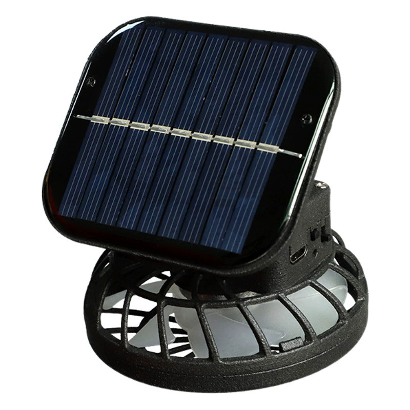 Мини-вентилятор с зажимом, USB-электрический вентилятор, портативный уличный, с высоким ветром, солнечный перезаряжаемый вентилятор, легкий вес