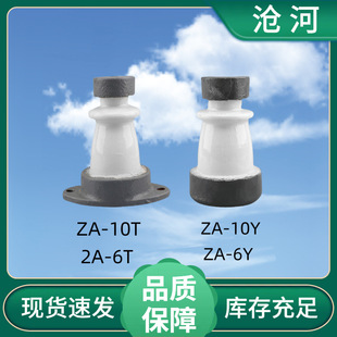 ZA-10Y ZA-10T high voltage ceramic post insulator copper bar support insulator 6Y 10-12KV