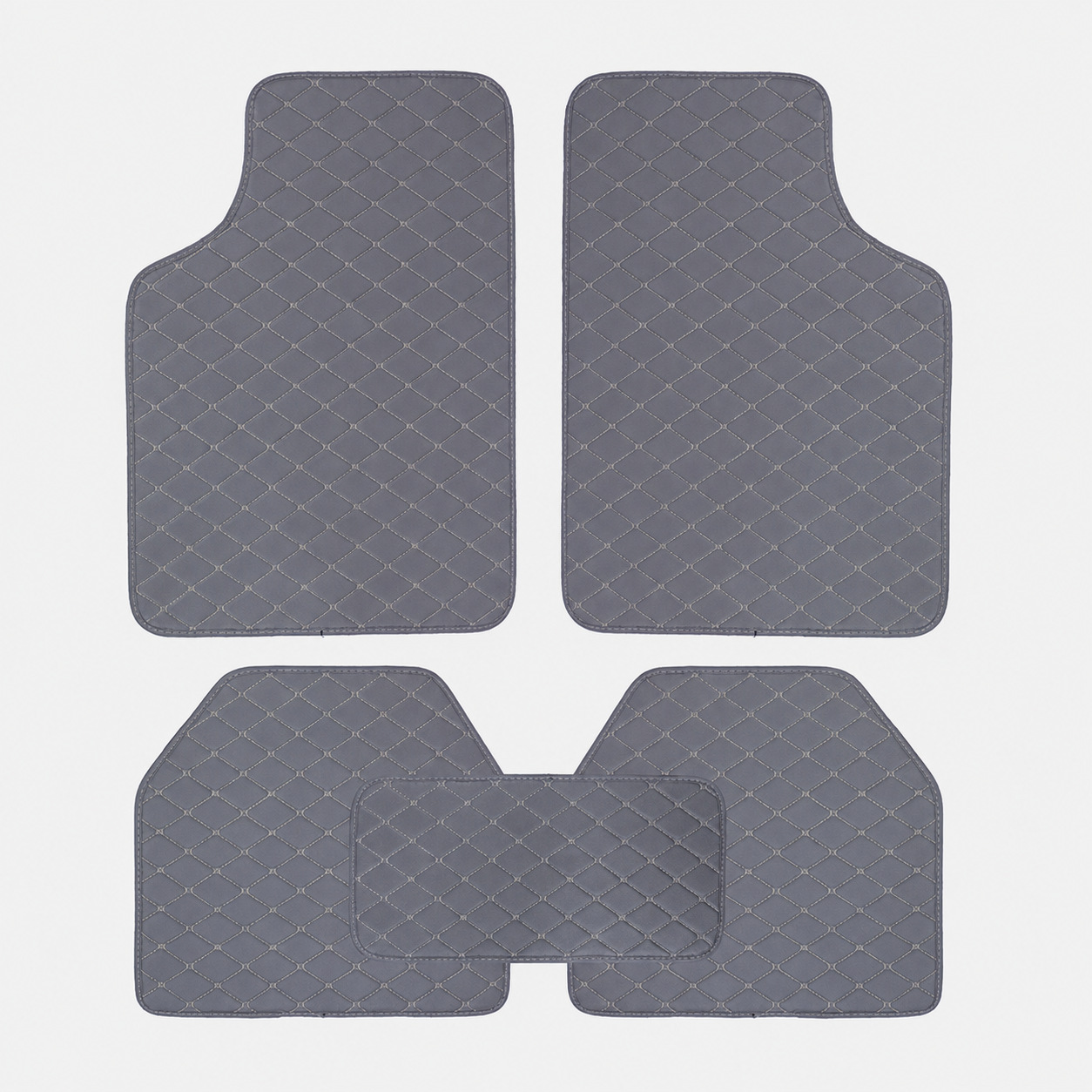 Wholesale and dropshipping of foreign trade car carpets, Amazon cross-border quilted foot mats, right-hand drive PVC universal car floor mats
