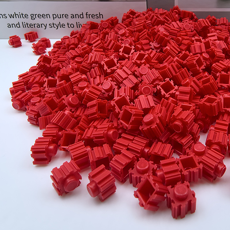 LEGO-kompatible 8mm kleine Teilchen Schüttgut Bausteine Großhandel Kinder Bastelzubehör Bildungs-Puzzlespielzeug