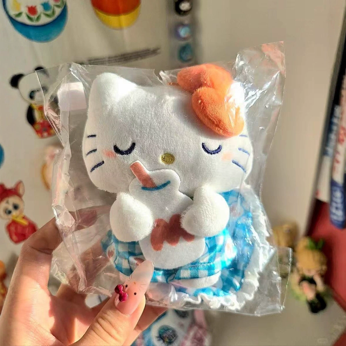 Acasa] Санрио Выставка CHARACTERS Совместная иллюстрация Kitty Melody Culomi подвеска для сумки