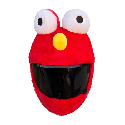Cross-Border Plush Personalized Animal Dəbilqə (Kaska) aksesuarları - big-red-eyes