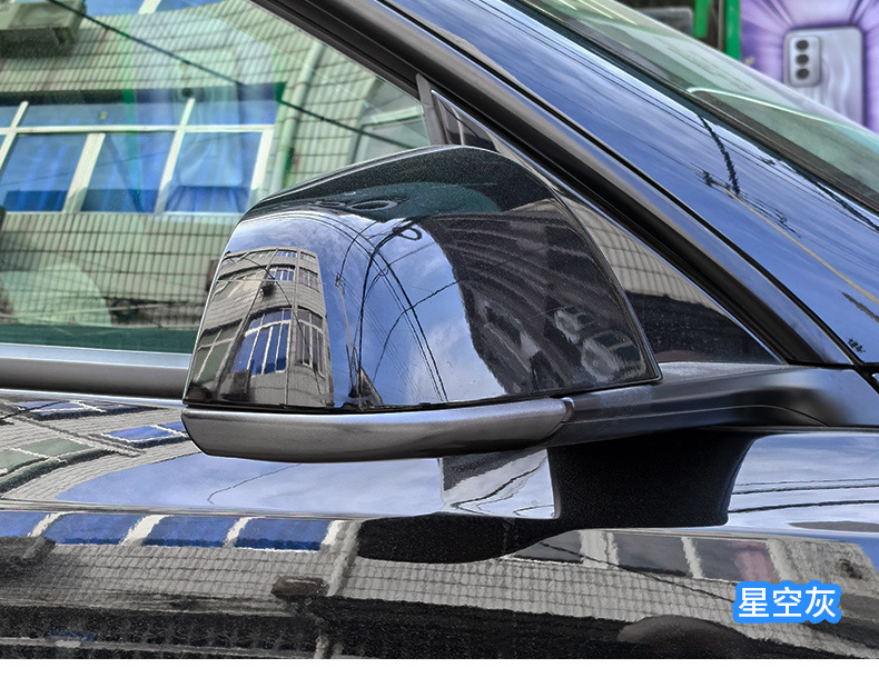 Suitable for Tesla Model Y Special Car-Specific Rearview Mirror Anti-Collision Strip, Original Car Color Modification, Anti-Scratch and Anti-Scuff
