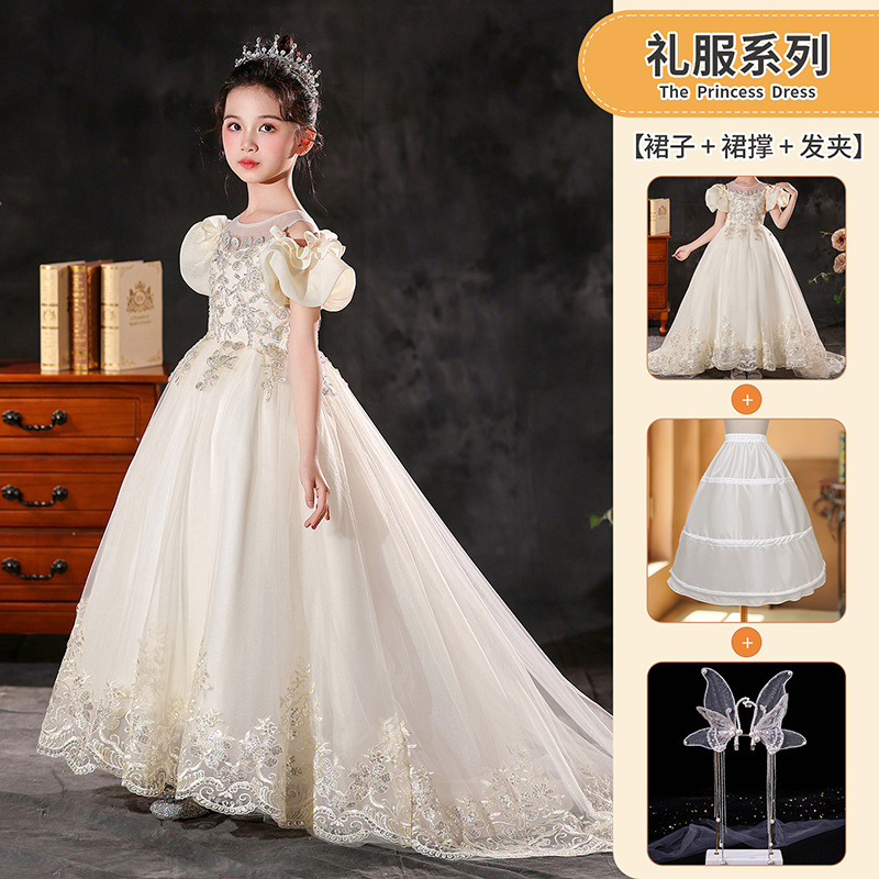 Champaña + quilla + pinza de cabello de genio