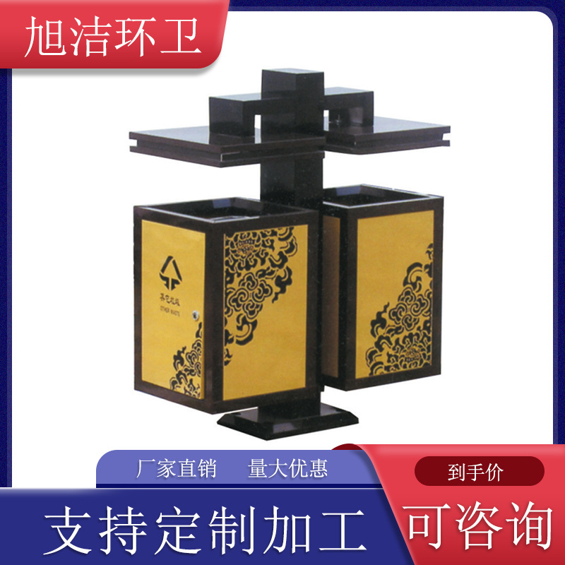 仿古垃圾箱源头厂家创意果皮箱量大优惠公园景区市政小区垃圾桶