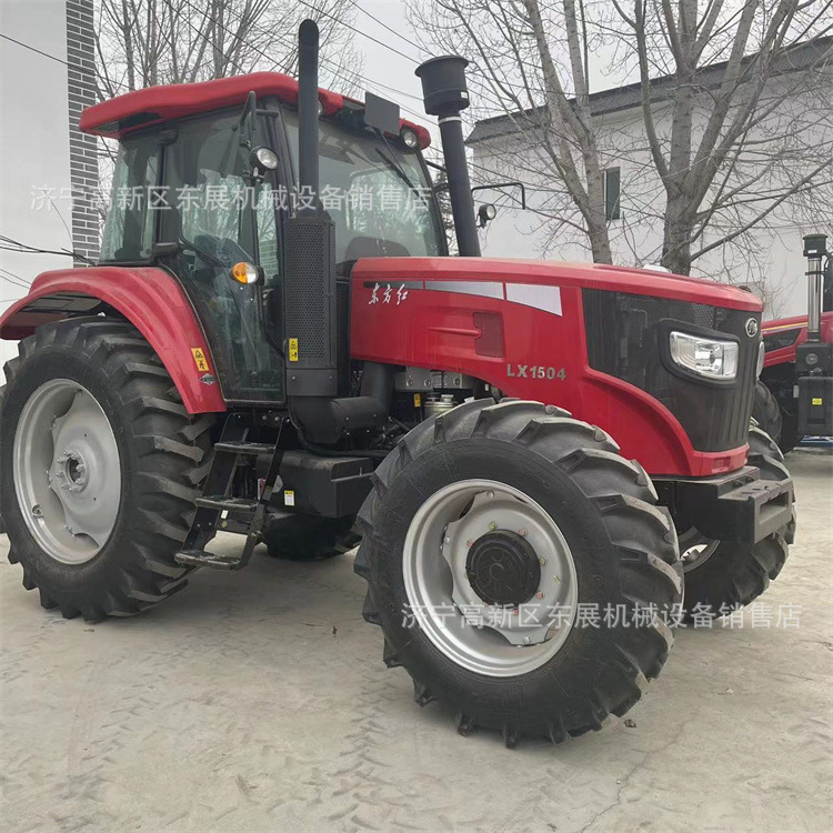 现货供应东方红拖拉机 水旱田两用四驱耙地机 强动力四轮拖拉机