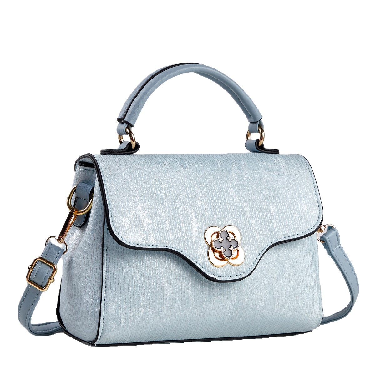 2026 nuevo color sólido bolsos retro bolsos de hombro de moda de viaje ocio versátil bolsas transfronterizas