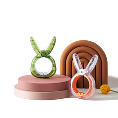 Self-designed lightweight breezeshield clothing hanger with strong plastic clips that do not damage clothes