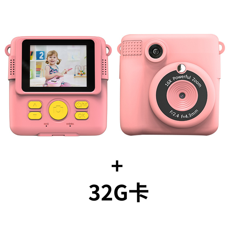 Amazon venta caliente para niños fotocamera fotocamera fotocamera minicamera fotocamera digital de impresión de vídeo