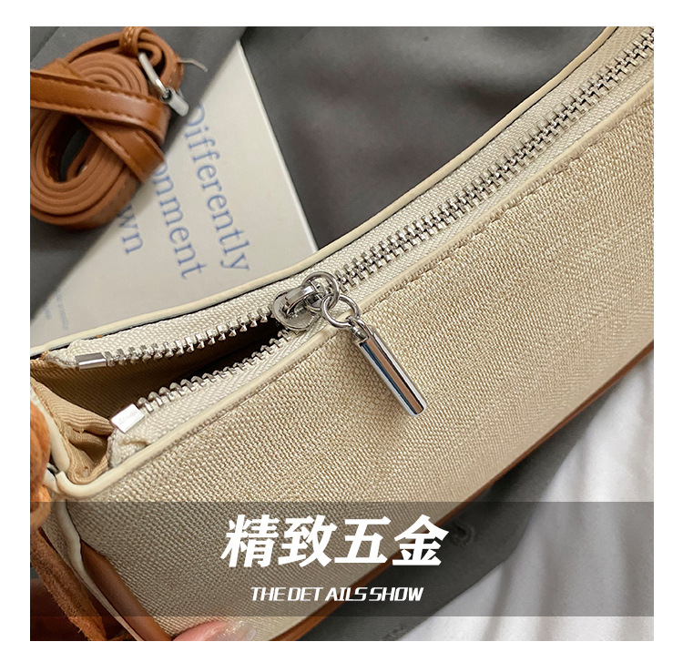 A niche design and fashionable underarm bag for summer 2025, a versatile and high-quality crossbody bag for women's daily commuting Specification drawing