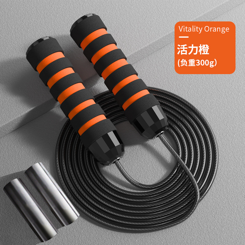 생생한 오렌지색/전체 길이 3m - 강철 와이어 로프/내하중 버전