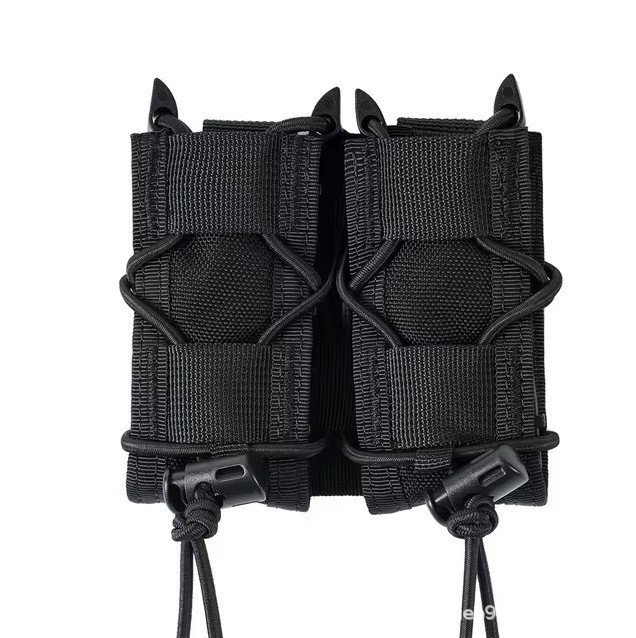 Tiger-Style Short Double Quick-Draw Functional Bag Molle-Mounted Tactical Waistcoat Vest