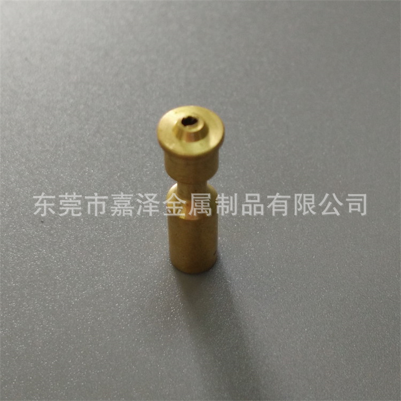 铜杆CNC数控车加工 刨削铜零件 医疗器械黄铜连接杆攻丝加工