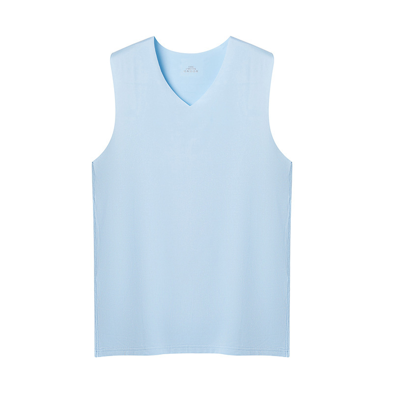Chaleco de hombre azul claro