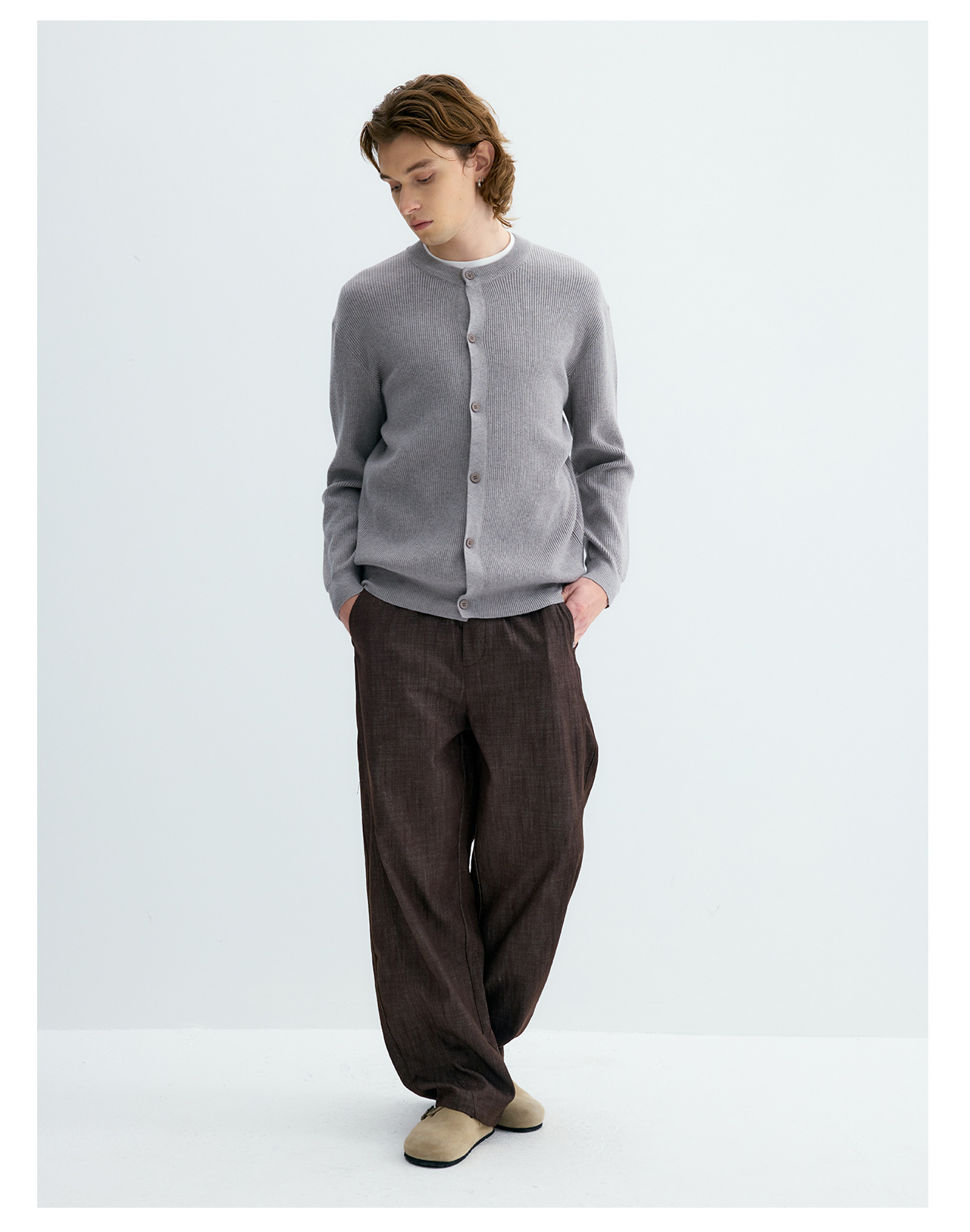 UNF Ribbed Knit Cardigan