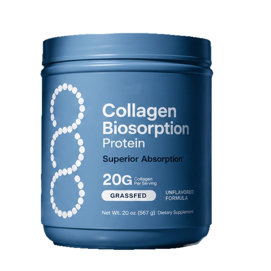 Collagen peptide powder 567g (white label)