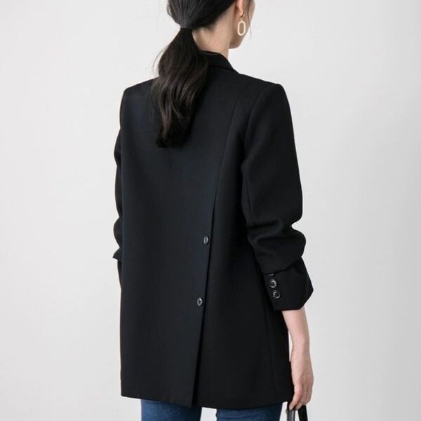 Women's suit jacket new fashion casual outer wear loose fashion versatile slimming Korean style slim fit