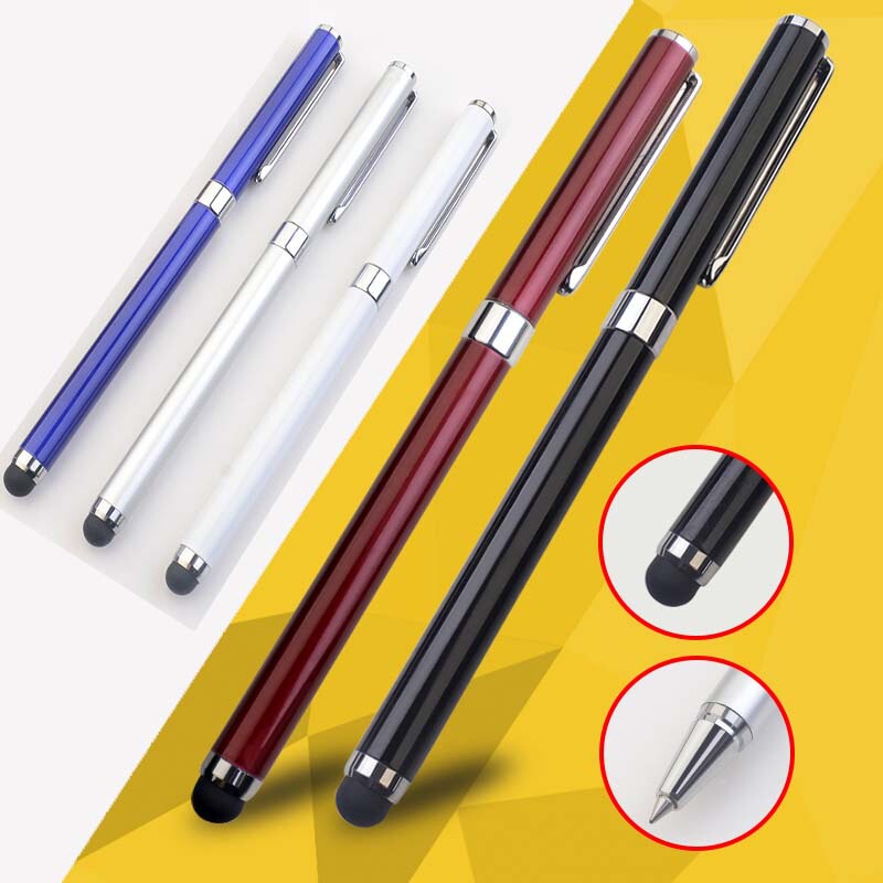 Mobile phone tablet touch screen capacitive stylus dual-purpose dual-purpose office stationery advertising gift sign pen pen