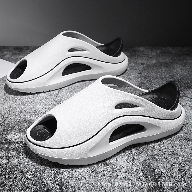 2023 verano nueva pareja flip-flops antideslizante grueso inferior casual ligero resistente al desgaste playa desgaste al aire libre distribución en vivo