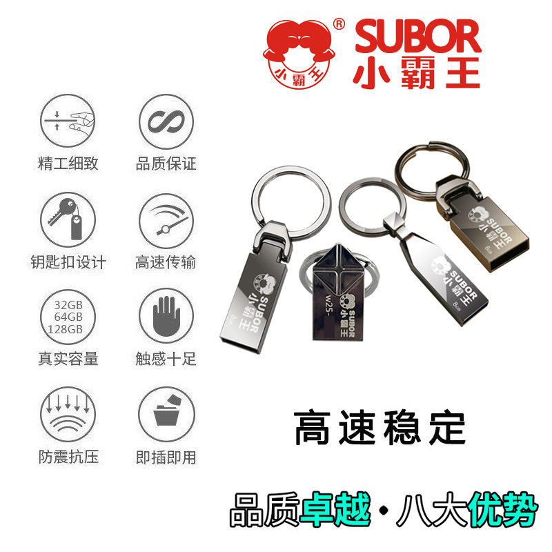 小覇王usb盤金属優盤4g 8g 16g 32g 64g 128g高速優盤アルミニウム合金外観|undefined