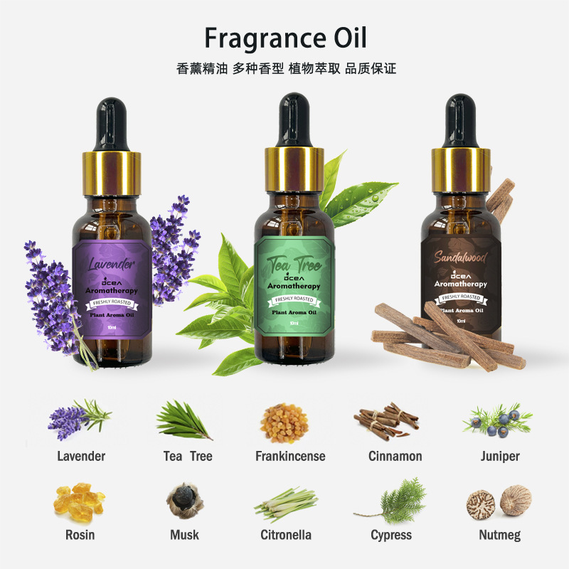 Cross-border high quality aromatherapy essential oil indoor humidifier with lasting fragrance air freshening sandalwood pure plant essential oil
