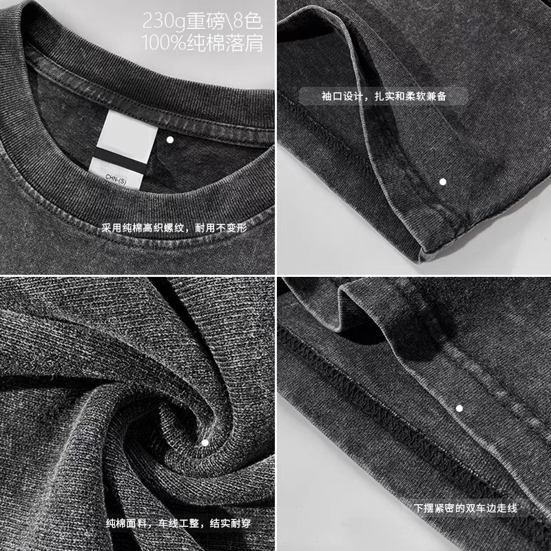 深セン光版Tシャツ衣料加工、越境専用、1枚から印刷、小ロット迅速返品、白インク直接印刷、カスタム半袖|undefined