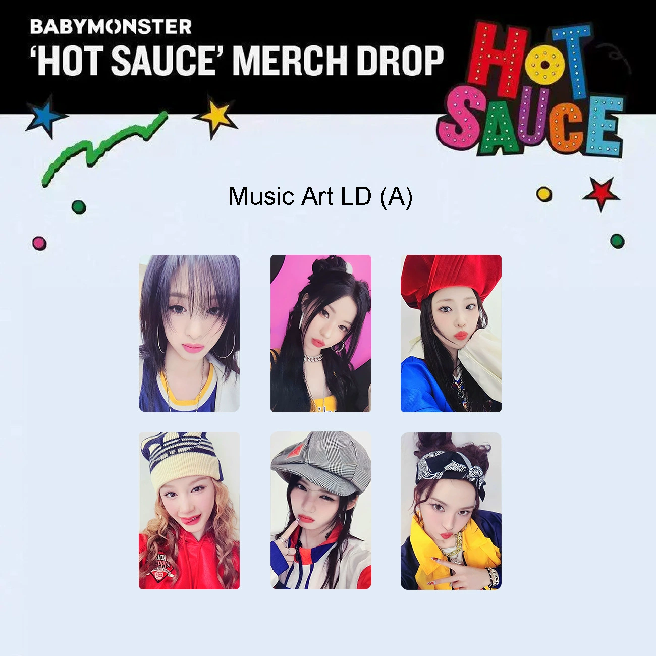 Цифровой сингл Bao Monster BABYMONSTER Hot Sauce K4 MA, специальный выпуск Zheng Yaxian ASA Li Charen