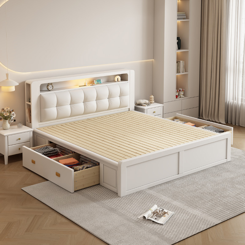 White modern storage system