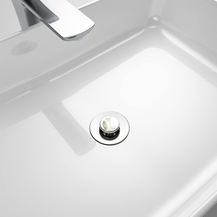洗面器バウンスプッシュ式水漏れ栓 ユニバーサル排水管 防臭洗面器フィルター バウンスコア 床排水栓|undefined