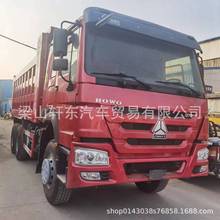 出口二手前四后八自卸车 土方后双桥工程自卸货车欧曼自卸车