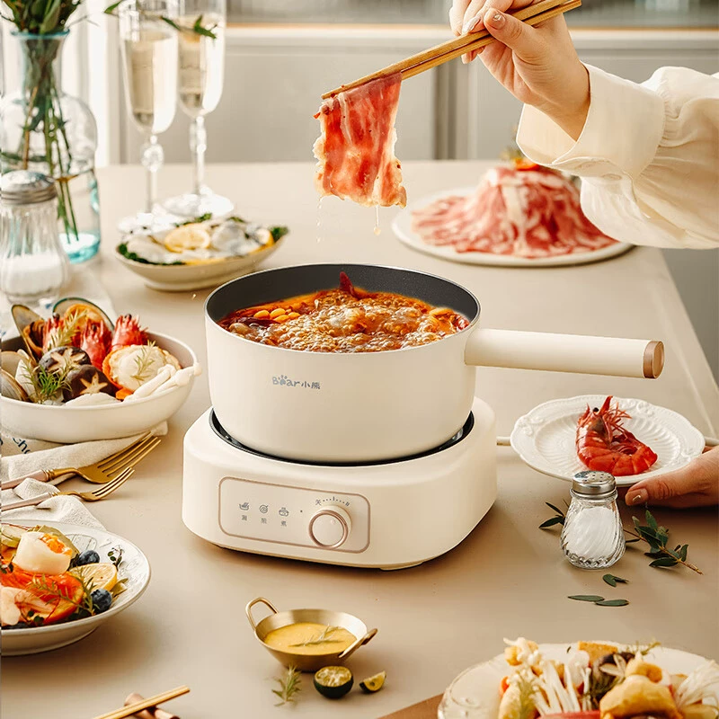 Медвежья электрическая кастрюля DHG-D25E5 электрическая кастрюля электрическая кастрюля электрическая кастрюля электрическая кастрюля 2.5L малая электрическая кастрюля