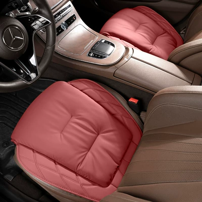 Seat cushion, seat cover, Suitable for Haver Dog H6 - s-type-anti-fouling-leather-volcanic-red-front-row-two