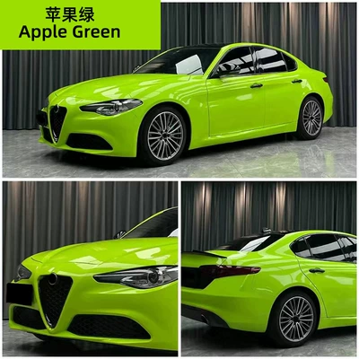 Auto Color Change Film, Source Factory Full Roll Ppf - imported-tpu-apple-green-152-15m-roll