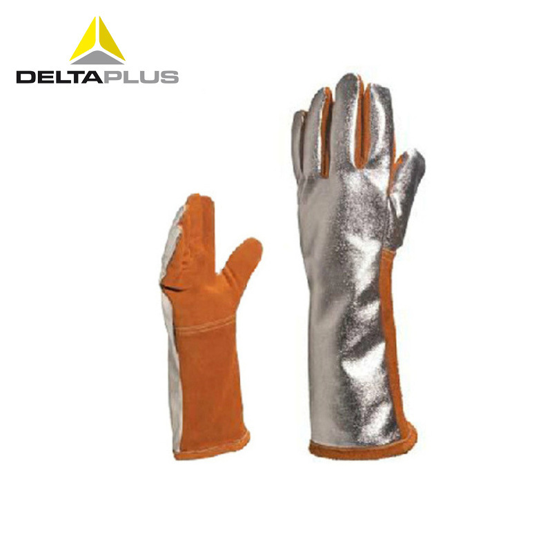 代尔塔 TERK400 防金属喷溅隔热手套 205401 205400 镀铝劳保手套