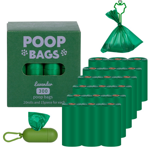 1.3 Silk Pet Waste Bag Dispenser Dog Poop Bag Environmentally Friendly Biodegradable Poop Bag Powder Boxed Dog Poop Bag