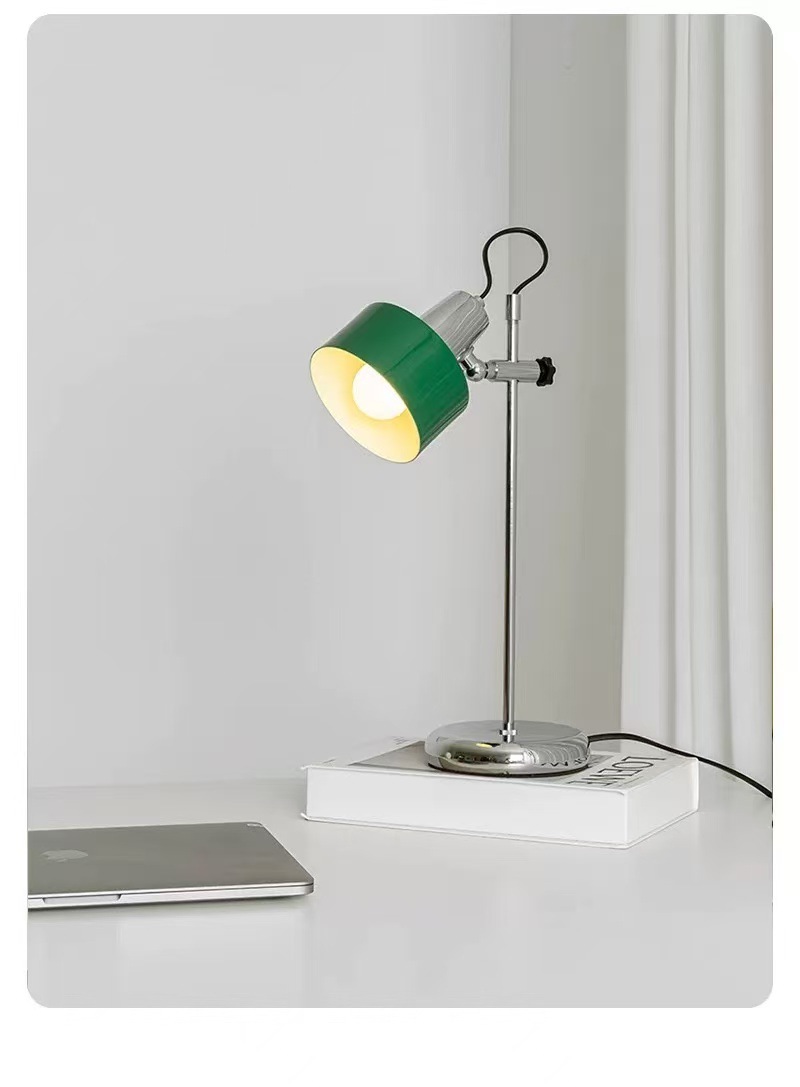 Vintage Bauhaus Designer Desk Lamp For Bedroom And Study_voghion.com