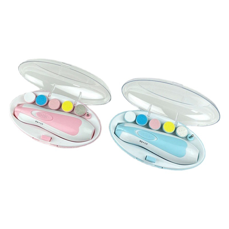 Bebé eléctrico amoladora de uñas multifunción anti-arañazos niños cortaúñas recién nacido herramienta de pulido de uñas traje