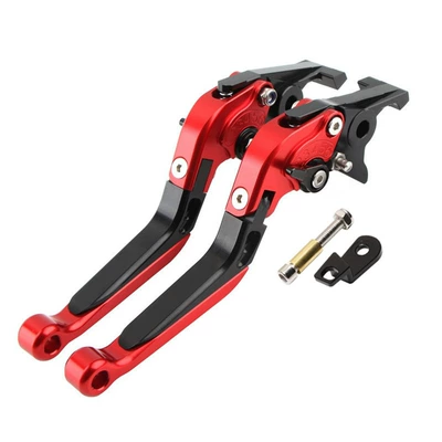 Motorcycle Handle Cover: 125 with parking - red-black-red