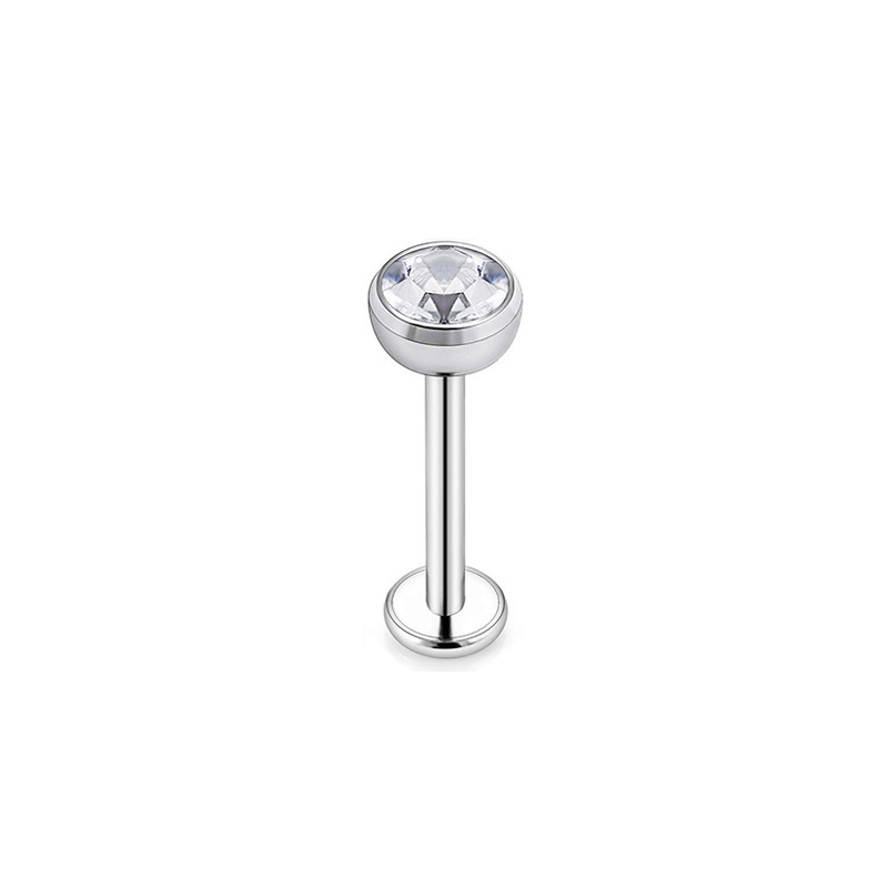 G23 Titanium Nose Stud With 5a Zircon Bowl Shaped Internal Thread_voghion.com