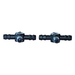 Four-way cross-type air nozzle hose connector four-way fork equal diameter plastic four-way hose connector hose nozzle connecting valve