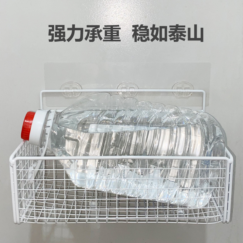 Sin perforación, adhesivo fuerte sin rastro de tres botones para colgar en la pared, parche transfronterizo, gancho adhesivo para baño, estante de pared, parche adhesivo de almacenamiento