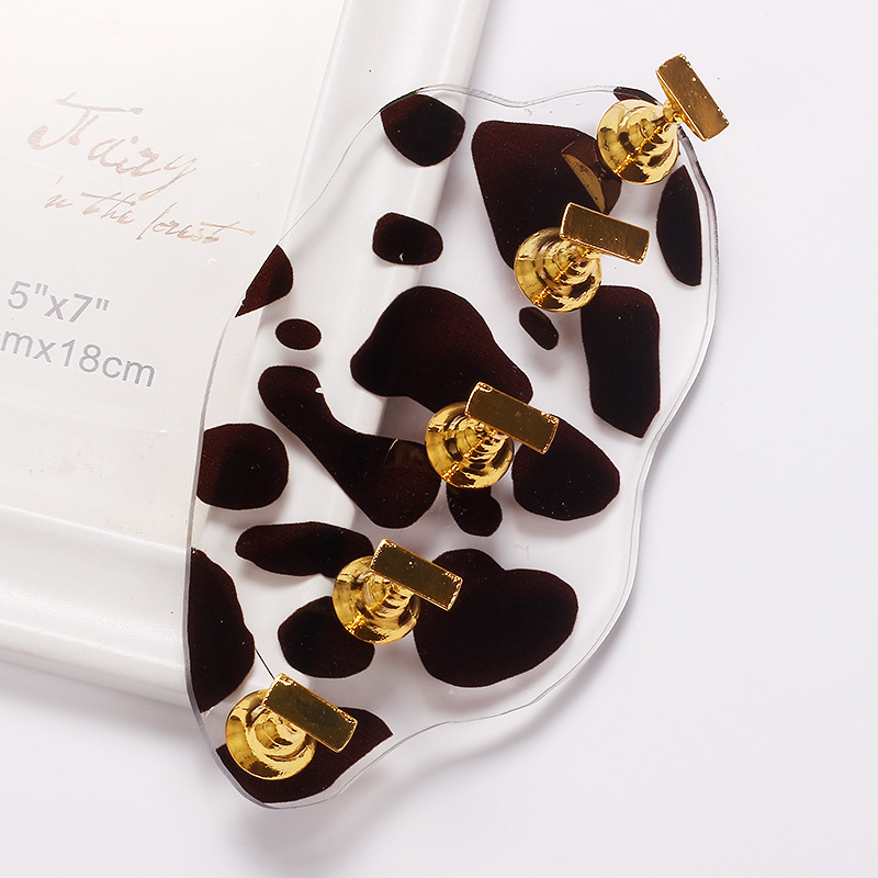 Nuevos ejercicios de manicure de vaca transfronterizos manicure acrílico manicure base manicure paleta al por mayor