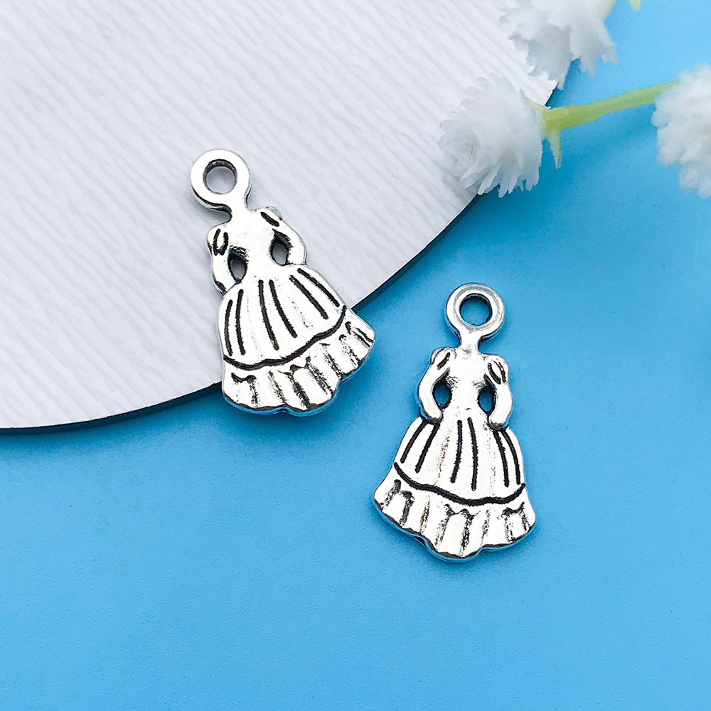 1 고대 실버 스커트 13x22mm-11222-1.3g