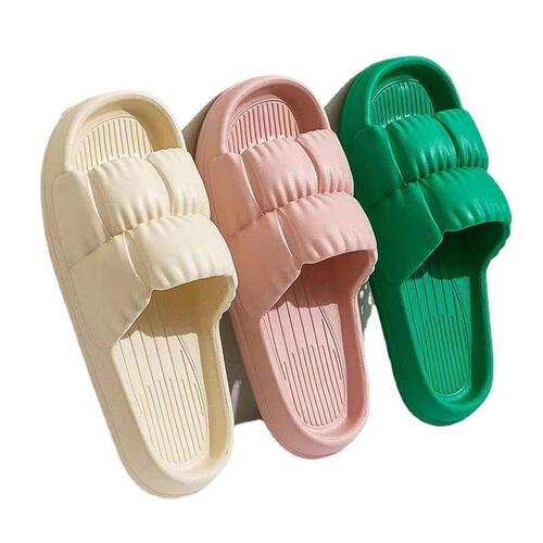 Wrinkled Petal Slippers for Women - Four Seasons Couple Slippers for Women - Home Shoes, Household EVA Slippers, Cool Slippers